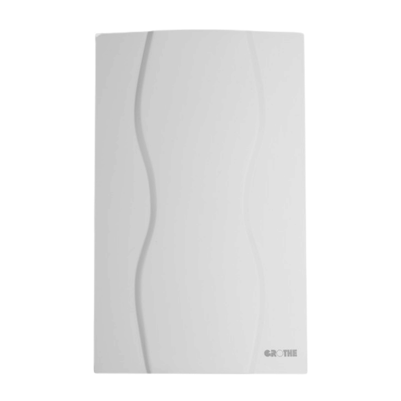 Grothe 44172 elektromechanischer Gong – Typ 169A, Batterie & Trafo, weiß