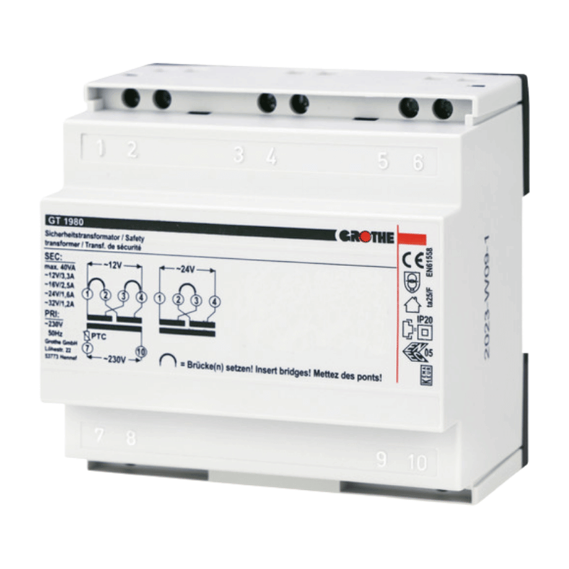 Grothe GT 1990 Transformator – 5,2/2,6 A