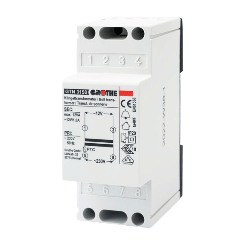 Grothe GTN 3158 Klingeltransformator – 1,0 A