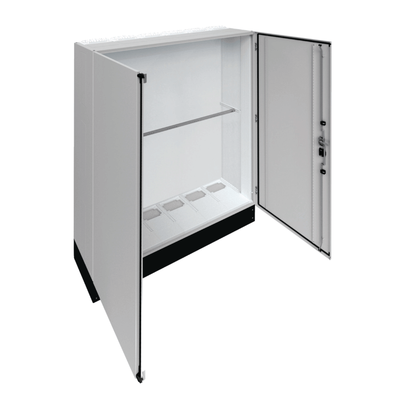 Hager Zählerschrank FR26H2 – 1850x1550 mm, univers, IP55, mit Sockel