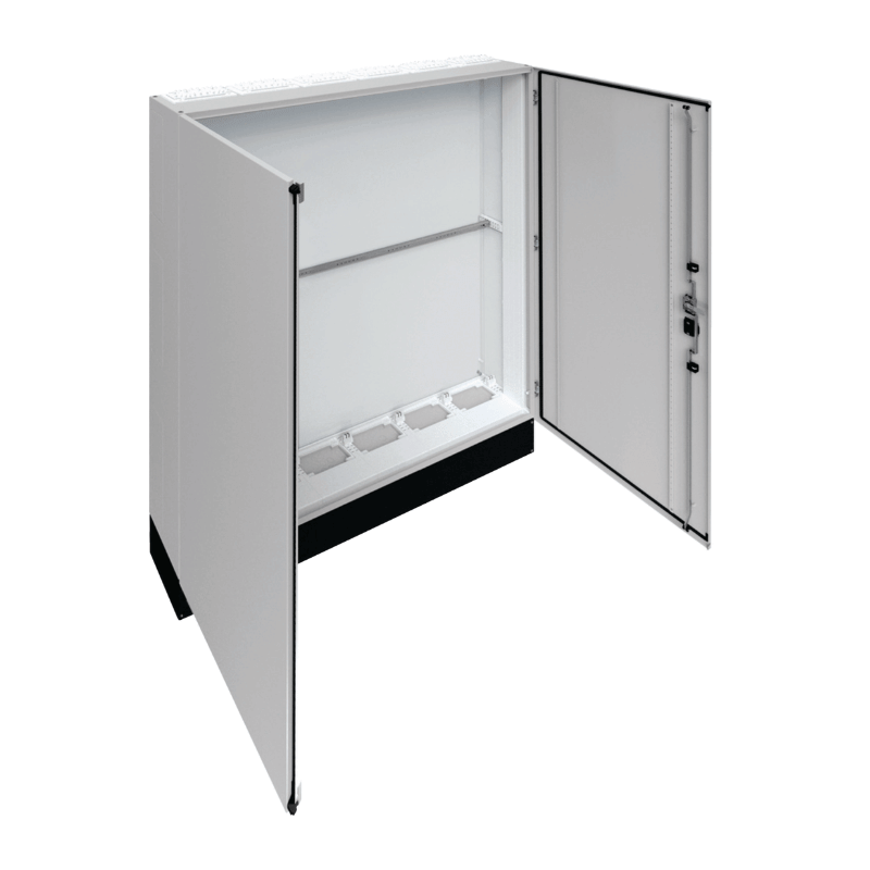 Hager Zählerschrank FR26S2 – 1850x1550 mm, univers, IP55, mit Sockel