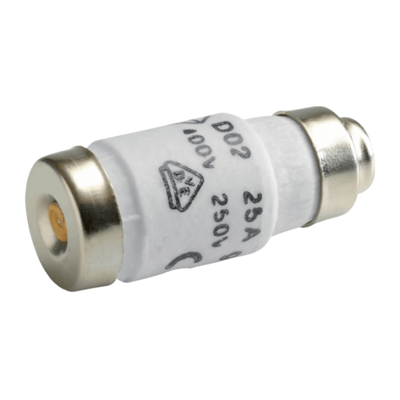 Hager LE1825 Sicherungseinsatz – D02 E18, 25A, 400V gG, Kennmelder, 10 Stück