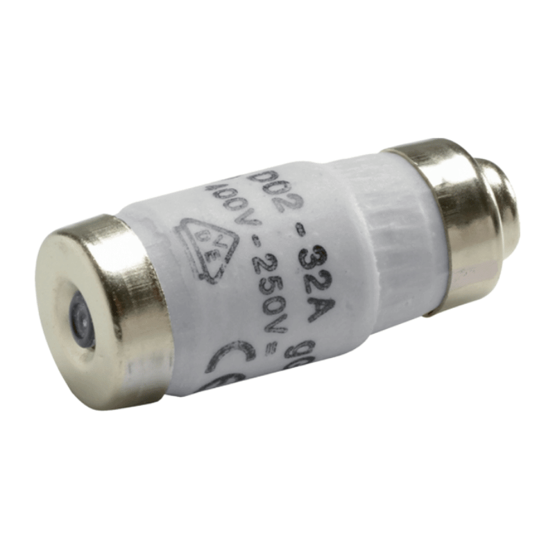 Hager LE1832 Sicherungseinsatz – D02 E18, 32A, 400V gG, Kennmelder, 10 Stück