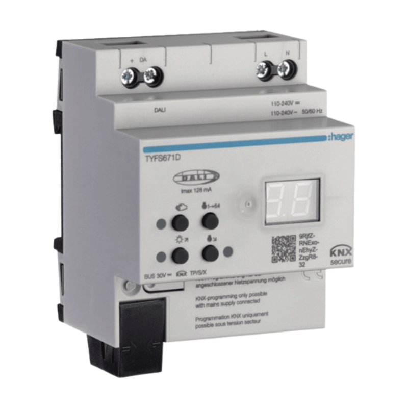 Hager TYFS671D KNX / DALI-2 Gateway – 1-fach