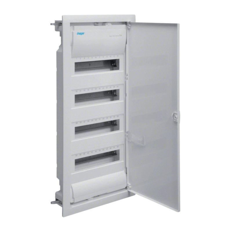 Hager VH48NC Kleinverteiler – Volta HWV, 4x12PLE, IP30, Stahlblechtür