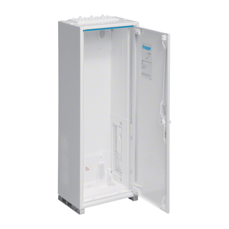 Hager Zählerschrank ZB11S – 800x300 mm, universZ, SKII, 60 PE