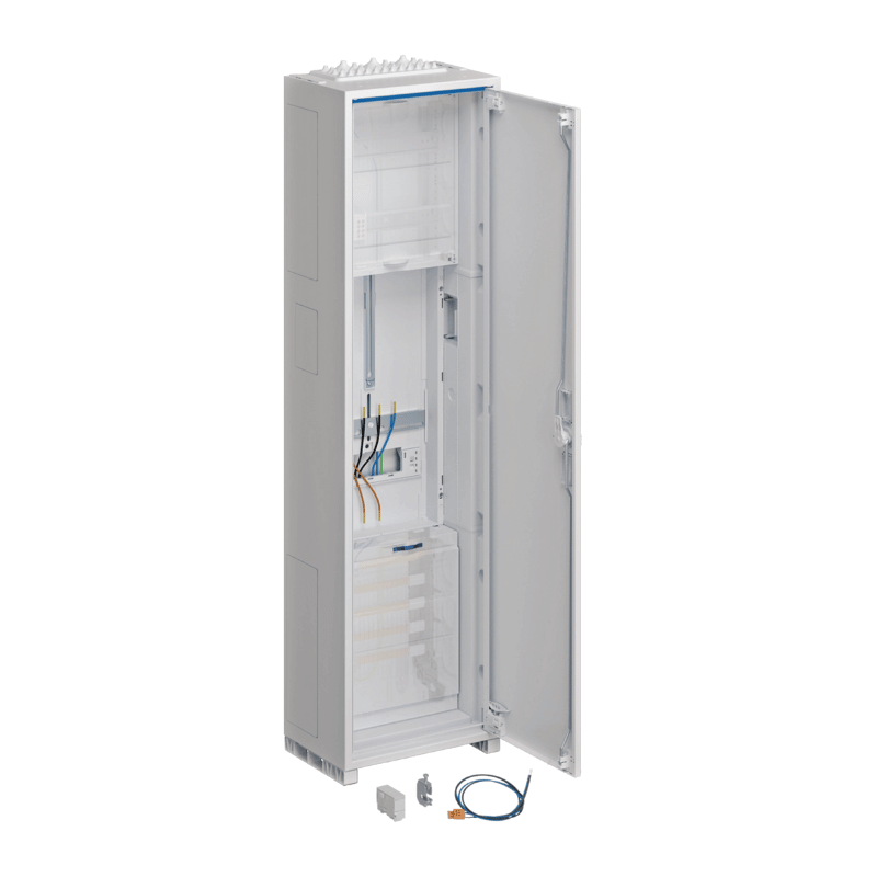 Hager Komplettschrank ZB313M1N – 1100×300 mm, universZ, 1 Zähler, 1‑feldig