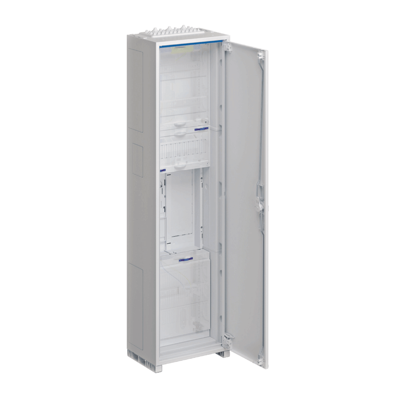 Hager Zählerschrank eHZ ZB31SEA12N – 1100 mm, universZ, 1 Zähler, BKE-I, 1-feldig