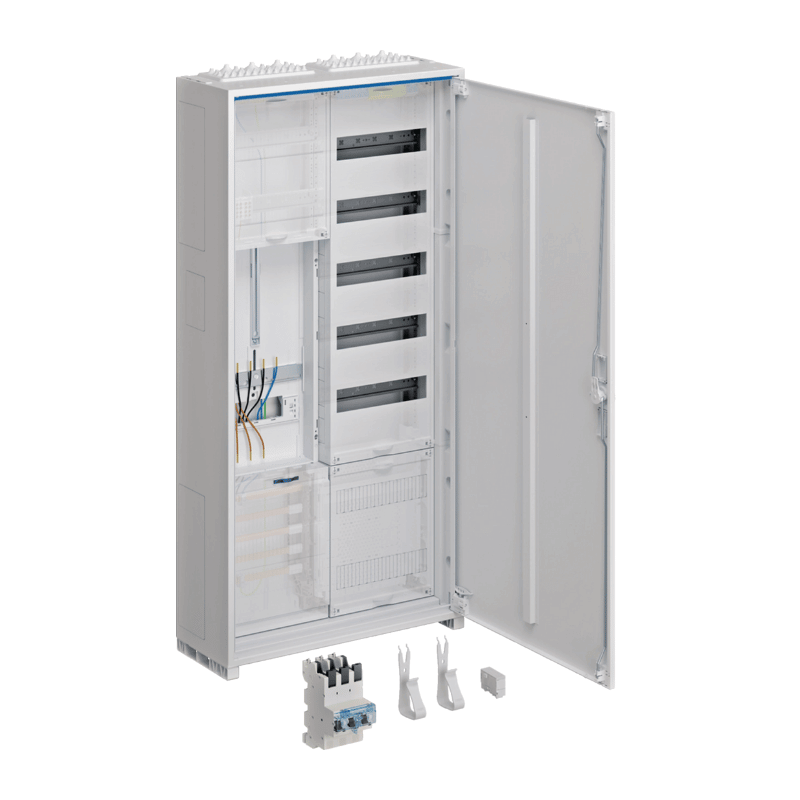 Hager Komplettschrank ZB323Q15EN – 1100x550 mm, universZ, 1 Zähler, 3‑Punkt, VT5 APZ, SLS 50A