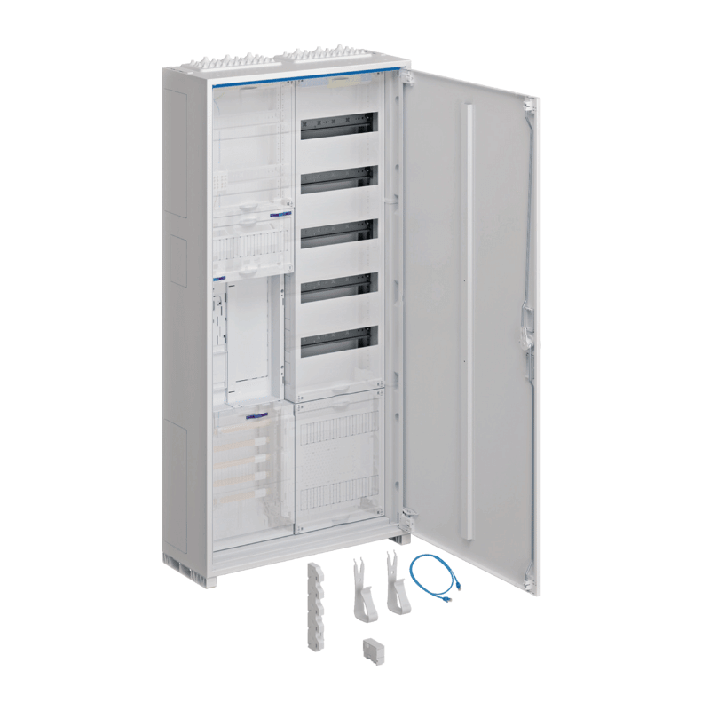 Hager Zählerschrank eHZ ZB32ET215W1 – 1100 mm, universZ, 1 Zähler, BKE-I APZ VT5, 2-feldig, ESA