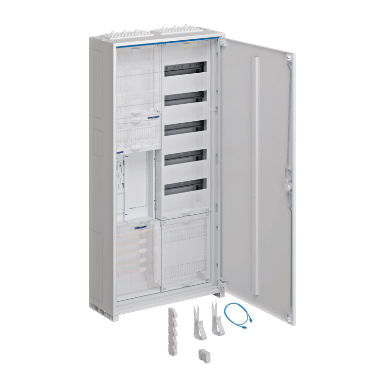 Hager Zählerschrank eHZ ZB32SEQ15 1100 mm – universZ, 1 Zähler, VT5 APZ, ESA, 2-feldig