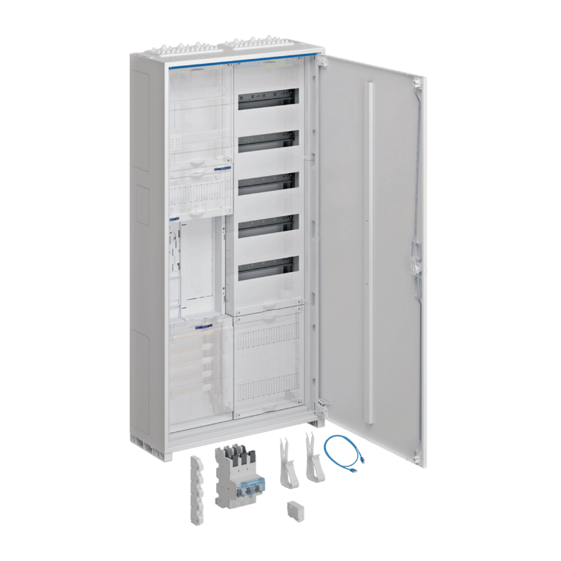 Hager Zählerschrank eHZ ZB32SEQ15A – 1100x550 mm, universZ, 1 Zähler, RES BKE-I, OKK VT5 APZ, SLS 50 A, IP44, ESA
