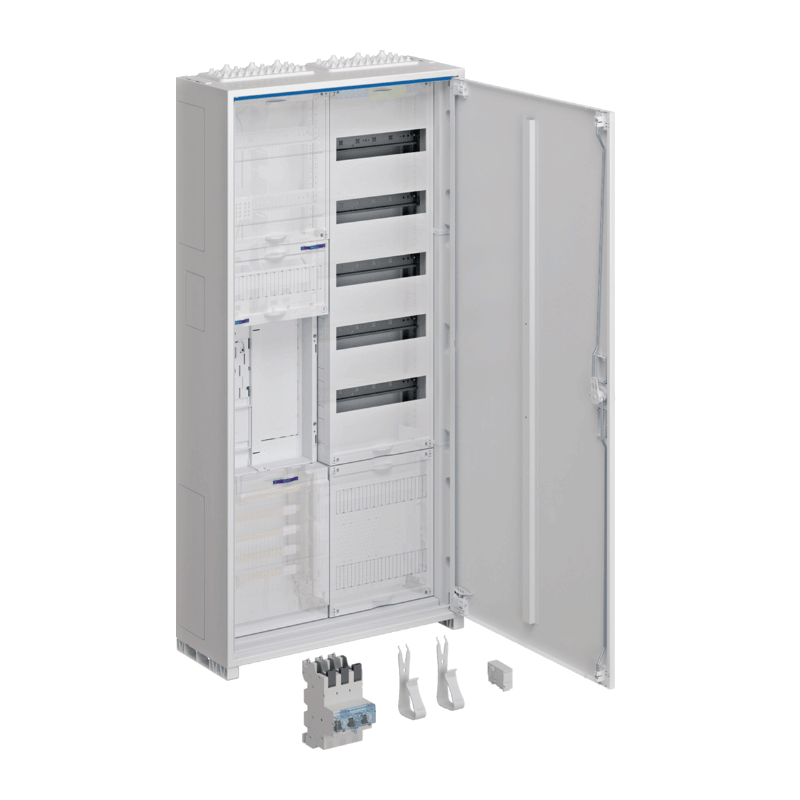 Hager Zählerschrank eHZ ZB32SEQ15EN – 1100x550 mm, universZ, 1 Zähler RES, BKE-I VT5 APZ, SLS 50 A