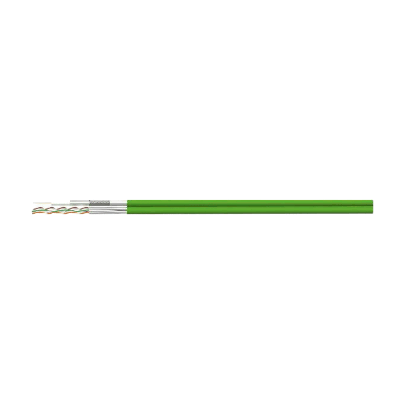 HomeWay HW-KGMH-F1 Hybrid-Kabel – 100 Meter, Eca, Kat7 / Koax
