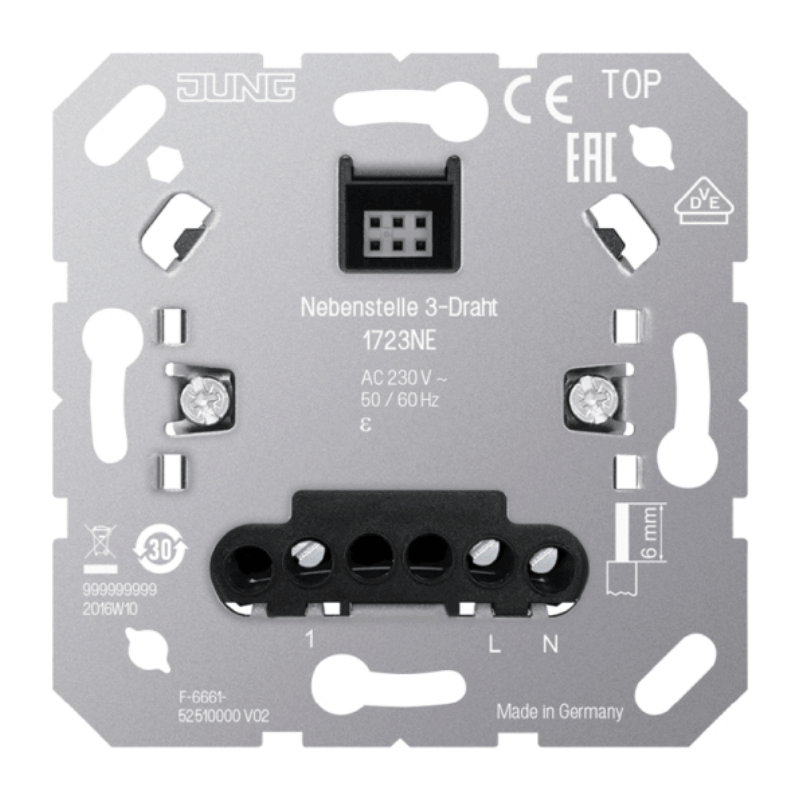 Jung 1723NE Nebenstelle – 3-Draht