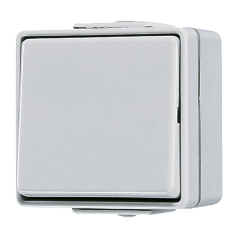 Jung 606W Wippschalter – WG 600, Wechselschalter, weiß