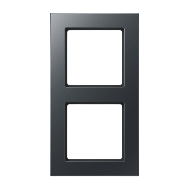 Jung A5582BFANM Rahmen – A 550, 2-fach, anthrazit matt