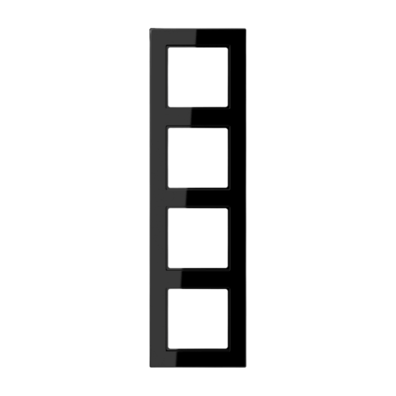 Jung A5584BFSW Rahmen – 550, 4-fach, schwarz