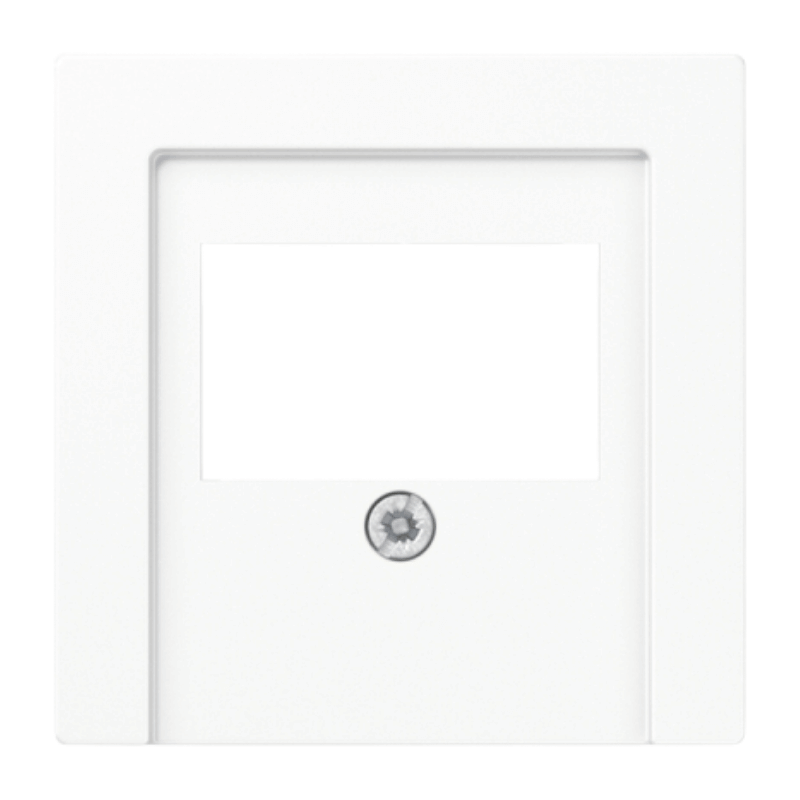 Jung A569BFPLTWW Abdeckung TAE-Anschlussdose – AS/A, alpinweiß