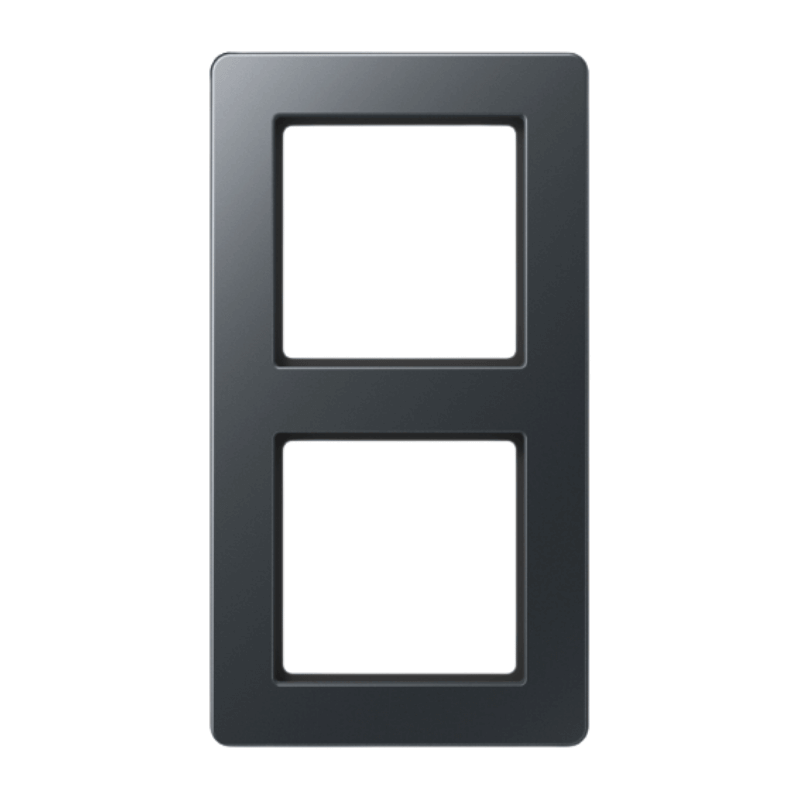 Jung AF582BFANM Rahmen – Flow, 2-fach, lackiert, anthrazit matt