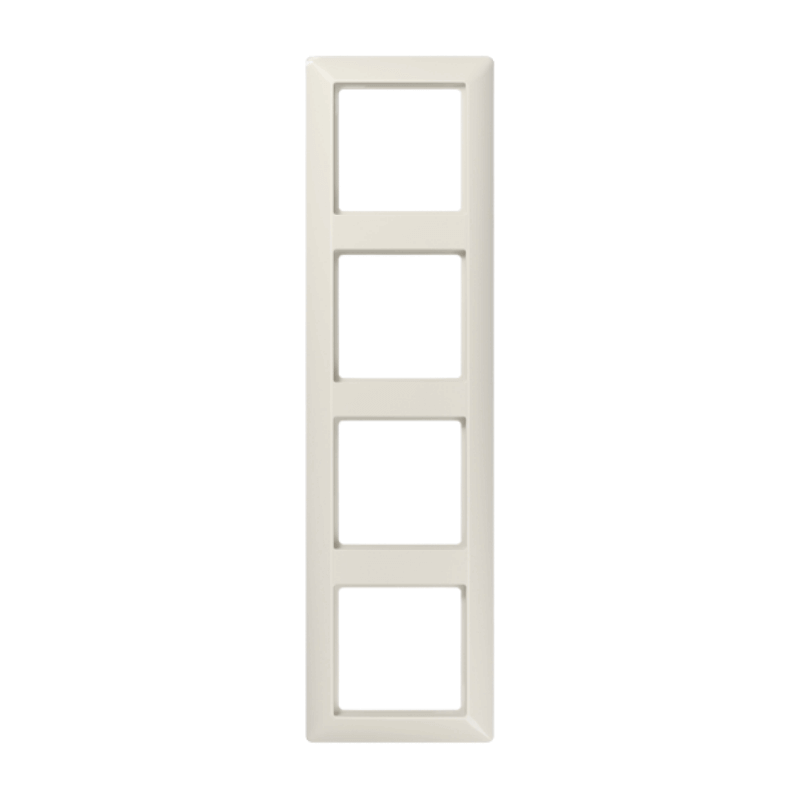 Jung AS584 Rahmen – AS 500, 4-fach, cremeweiß