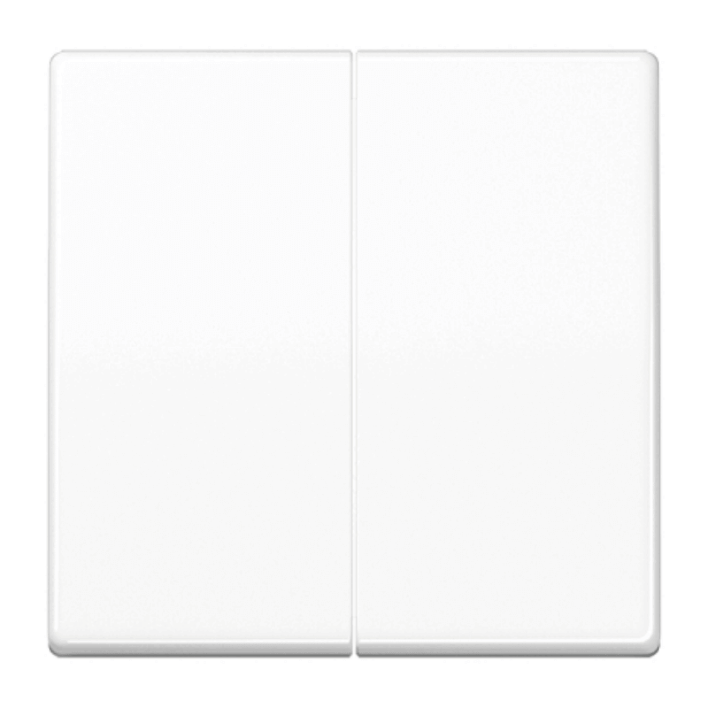 Jung AS591-5BFWW Wippe – AS, 2-fach, alpinweiß