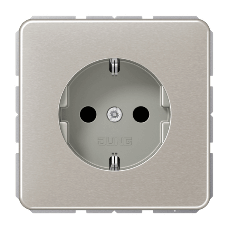 Jung CD1520PT Schuko-Steckdose – CD, Standard, platin