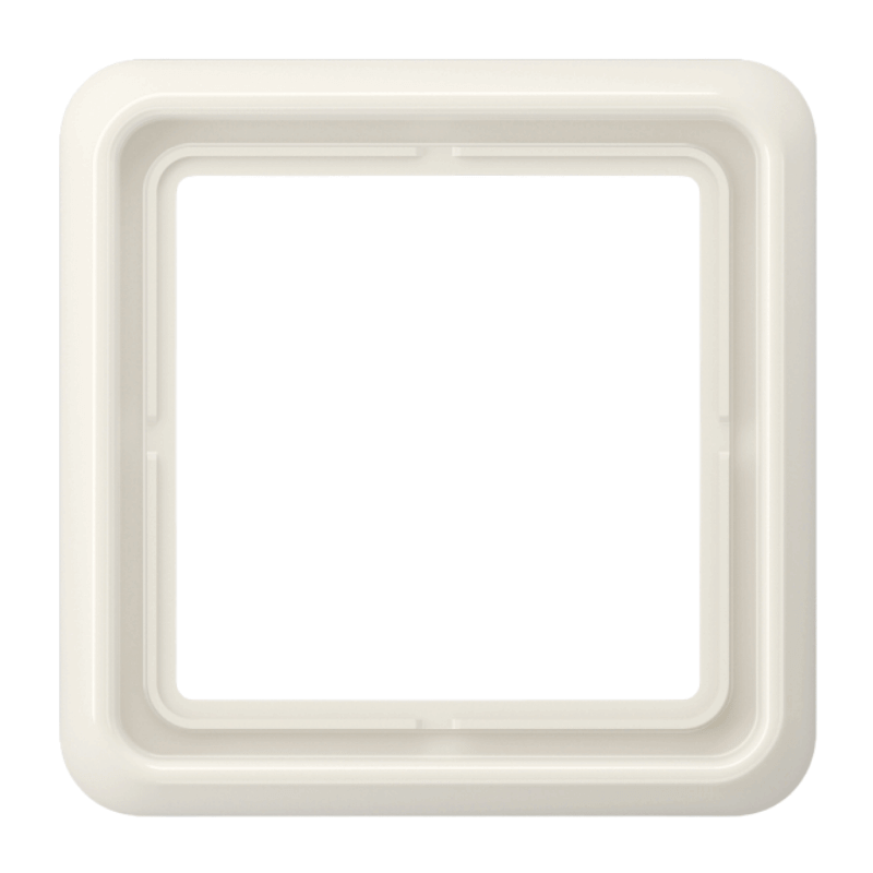 Jung CD581W Rahmen – CD, 1-fach, weiß