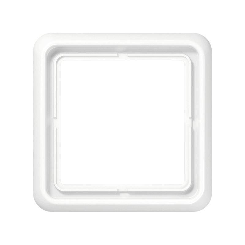 Jung CD581WW Rahmen – CD, 1-fach, alpinweiß