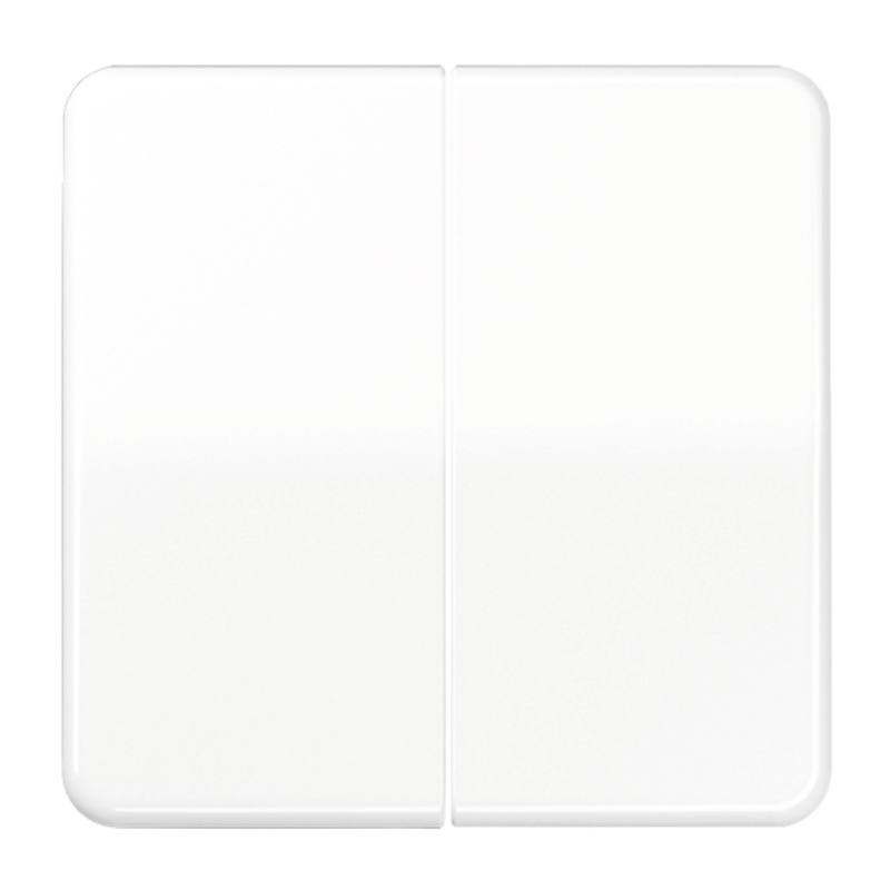 Jung CD595WW Wippe – CD, 2-fach, alpinweiß