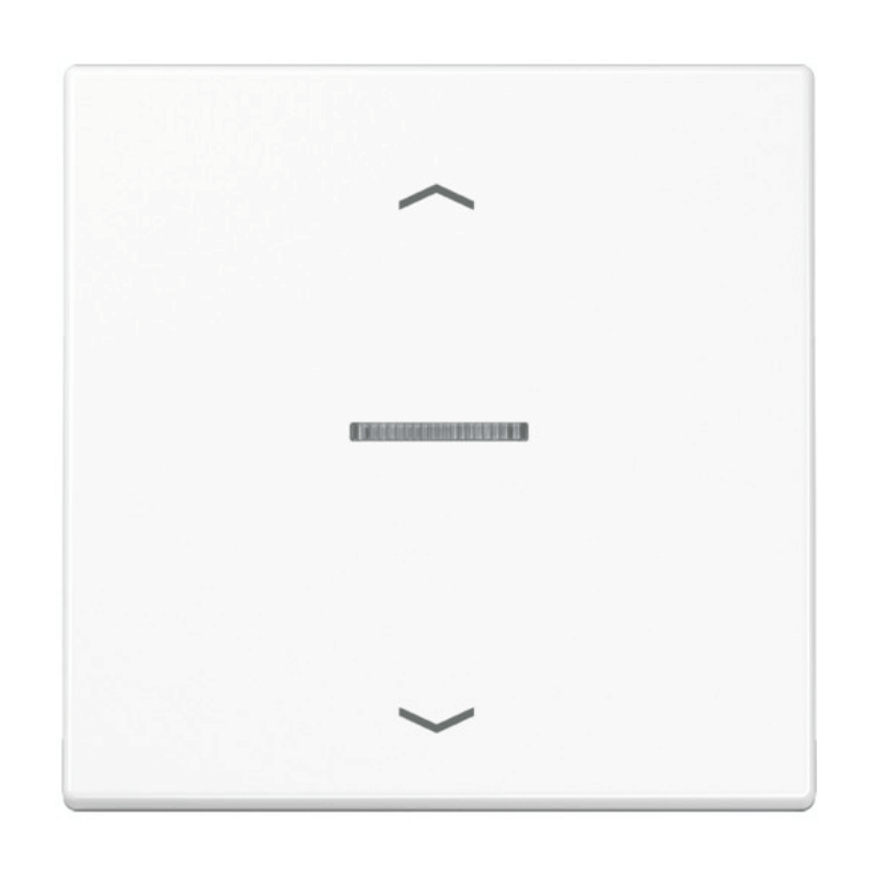 Jung LS101KO5PWW KNX-Kontrollwippe mit Pfeilsymbol – LS, 1-fach, alpinweiß