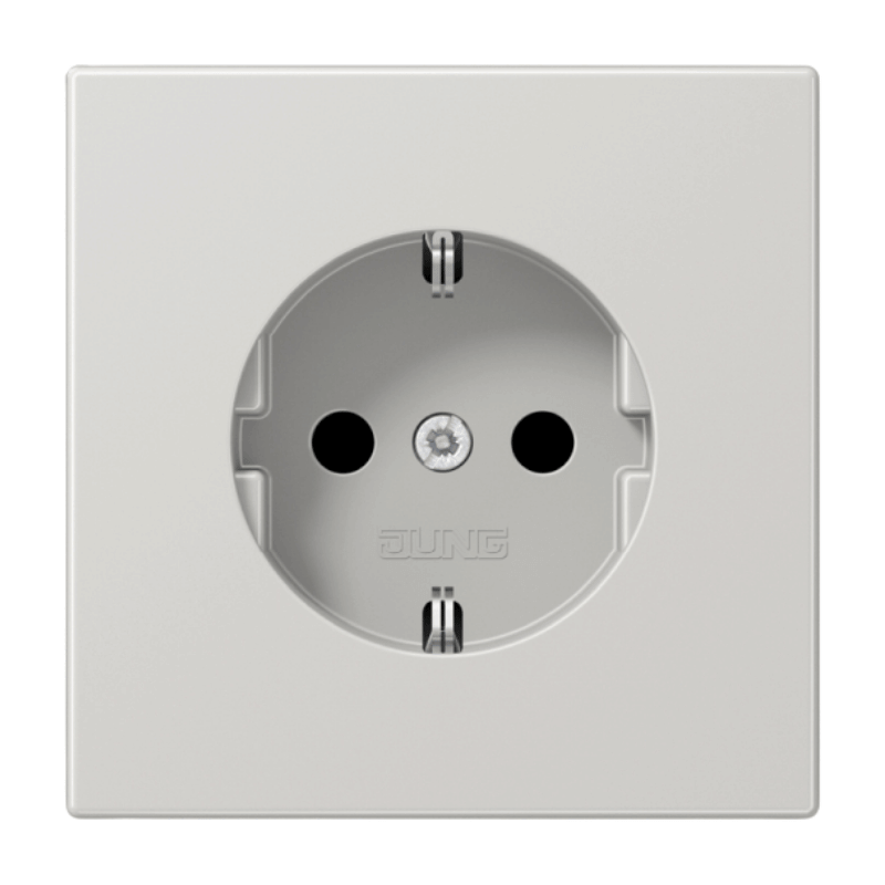 Jung LS1520LG Schuko-Steckdose – LS, Standard, lichtgrau