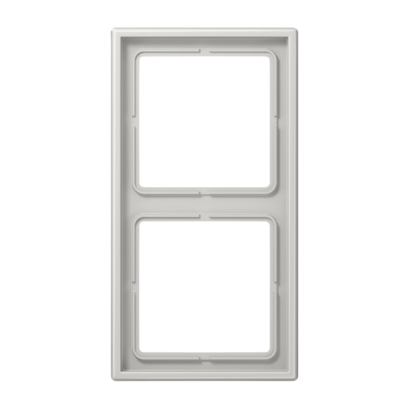 Jung LS982LG Rahmen – LS 990, 2-fach, lichtgrau