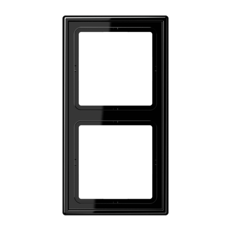 Jung LS982SW Rahmen – LS 990, 2-fach, schwarz