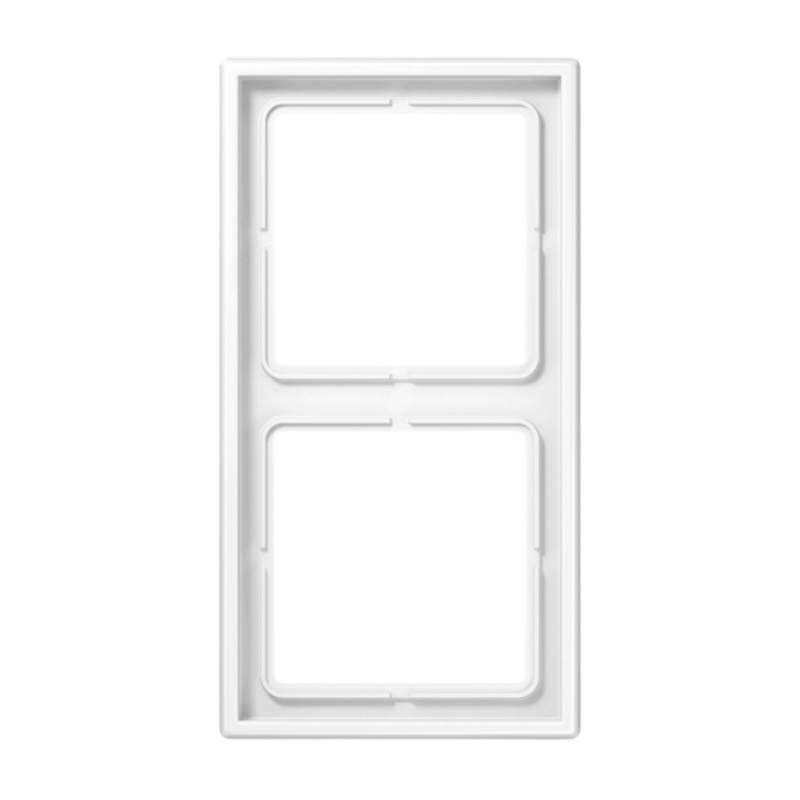 Jung LS982WW Rahmen – LS 990, 2-fach, alpinweiß