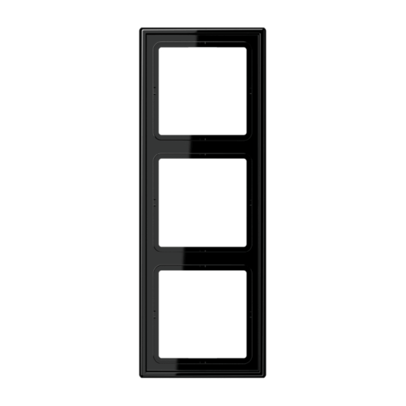 Jung LS983SW Rahmen – LS 990, 3-fach, schwarz