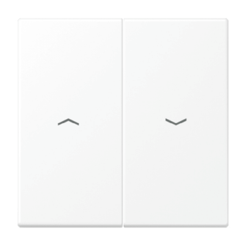 Jung LS995PWWM Wippe – LS, 2-fach, Pfeilsymbole, schneeweiß matt