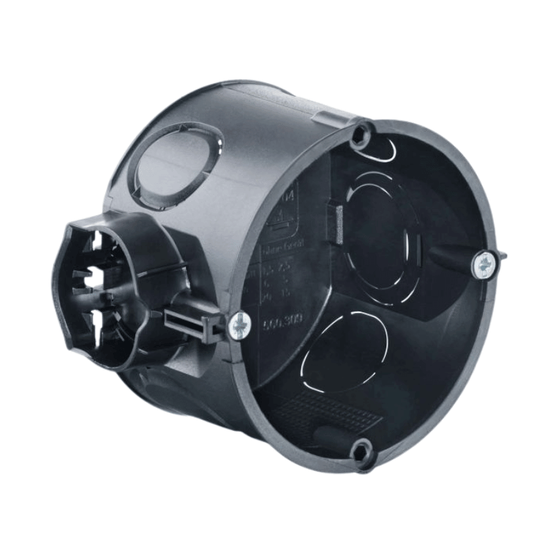 Kaiser 1056-04 Unterputz-Gerätedose 60 mm – T46 mm, inkl. Schrauben, 25 Stück