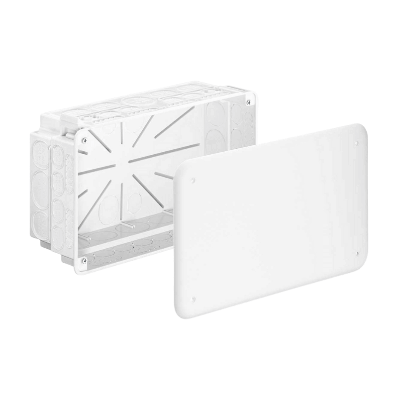 Kaiser 1092-90 Unterputz-Verbindungskasten – Deckel, VDE, halogenfrei, 240×142 mm