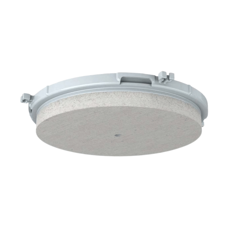 Kaiser 1281-11 Frontteil für Einbaugehäuse Ø0-100 mm – HaloX 100, für Mineralfaserplatte, Universal