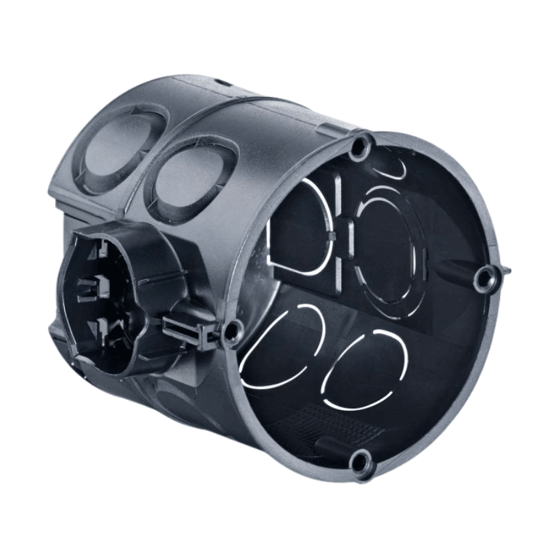 Kaiser 1555-04 Unterputz-Gerätedose Ø60 mm – H66 mm, Kunststoff, 25 Stück