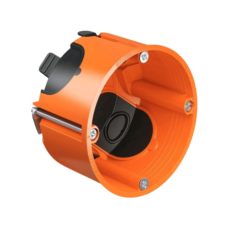 Kaiser 9263-22 Hohlwand Gerätedose Ø68 mm – O-range ECON® 63, T48 mm, luftdicht, 25 Stück