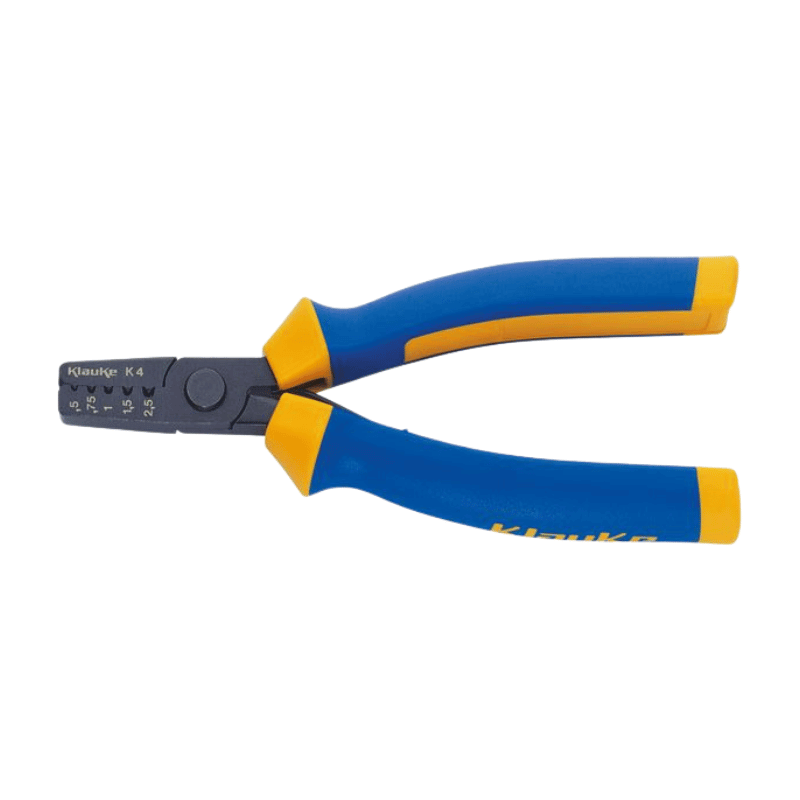 Klauke K4 Presszange – für Aderendhülsen, 0,5–2,5 mm², L 150 mm