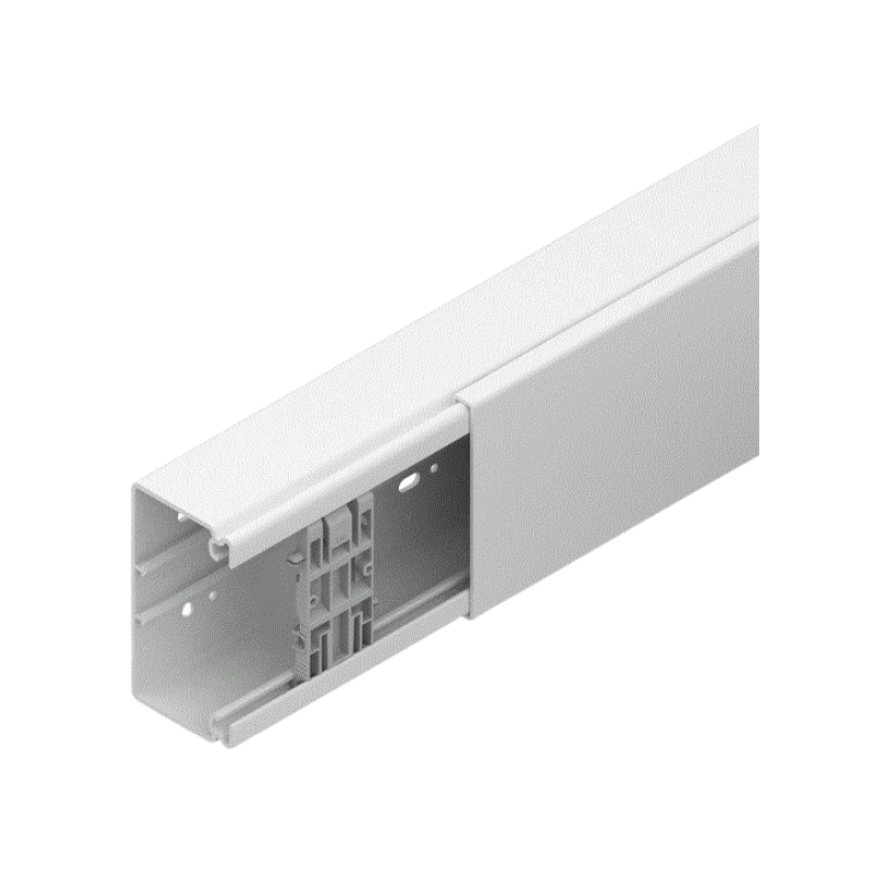 Kleinhuis HKL60110.3 Kabelkanal 60×107 mm – 2 Meter, reinweiß