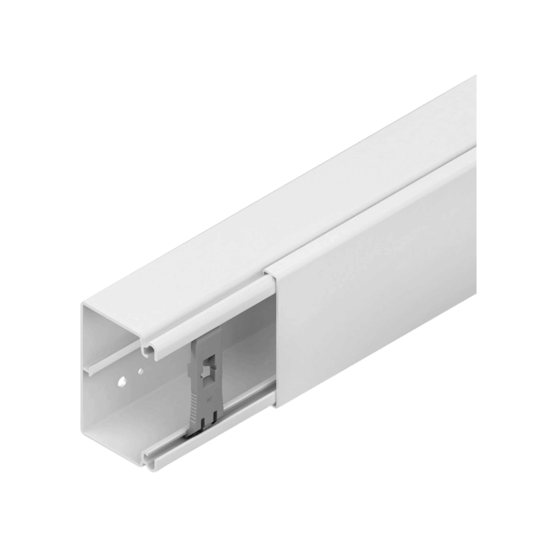 Kleinhuis HKL6090.3 Kabelkanal 60×88 mm – 2 Meter, reinweiß