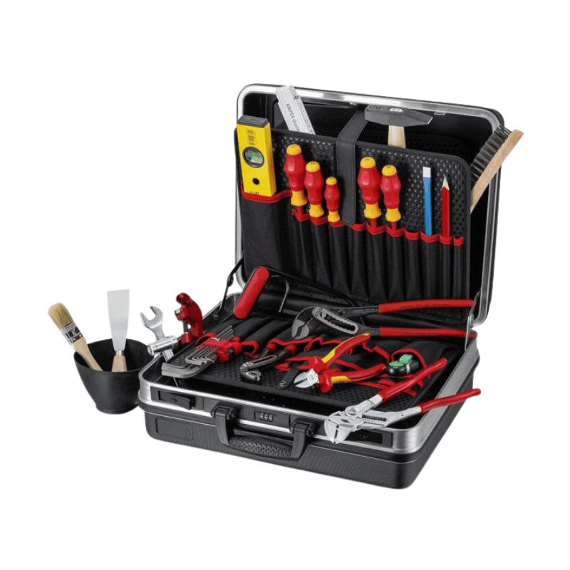 Knipex 002105HKS Werkzeugkoffer – SHK, 23-teilig, ABS-Koffer
