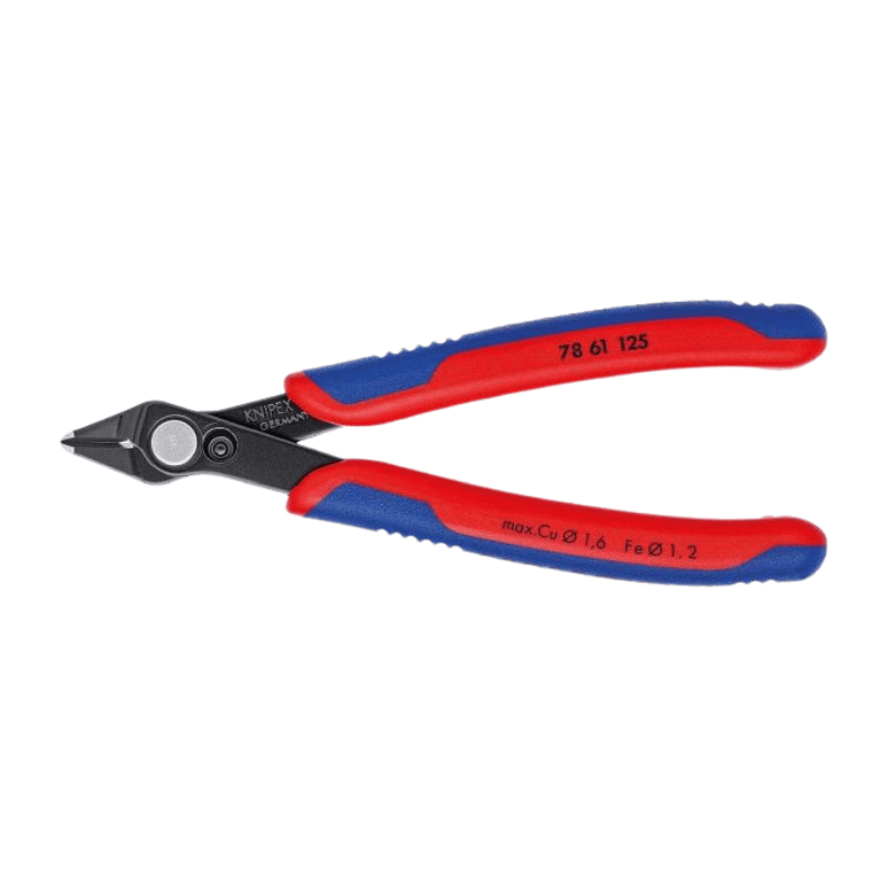Knipex 7861125 Präzisions-Schneidzange – Super-Knips, Form 6, 125 mm
