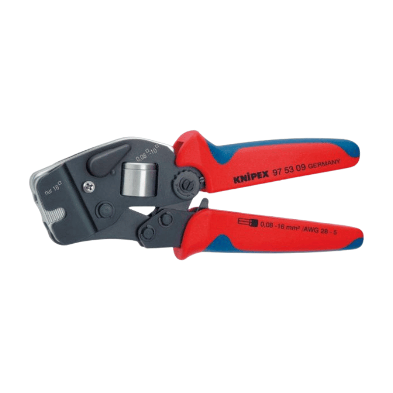 Knipex 975309 Crimpzange – für Aderendhülsen, 190 mm