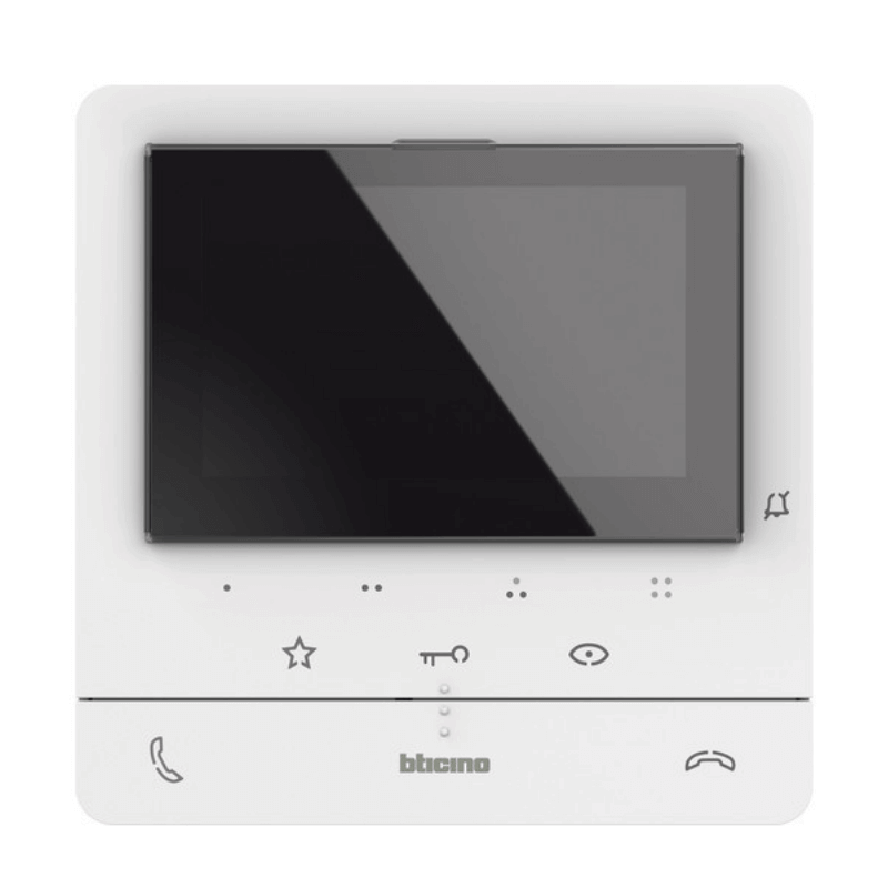 Legrand 344922 Classe 100 Video-Hausstation – für Hörgeräteträger, weiß