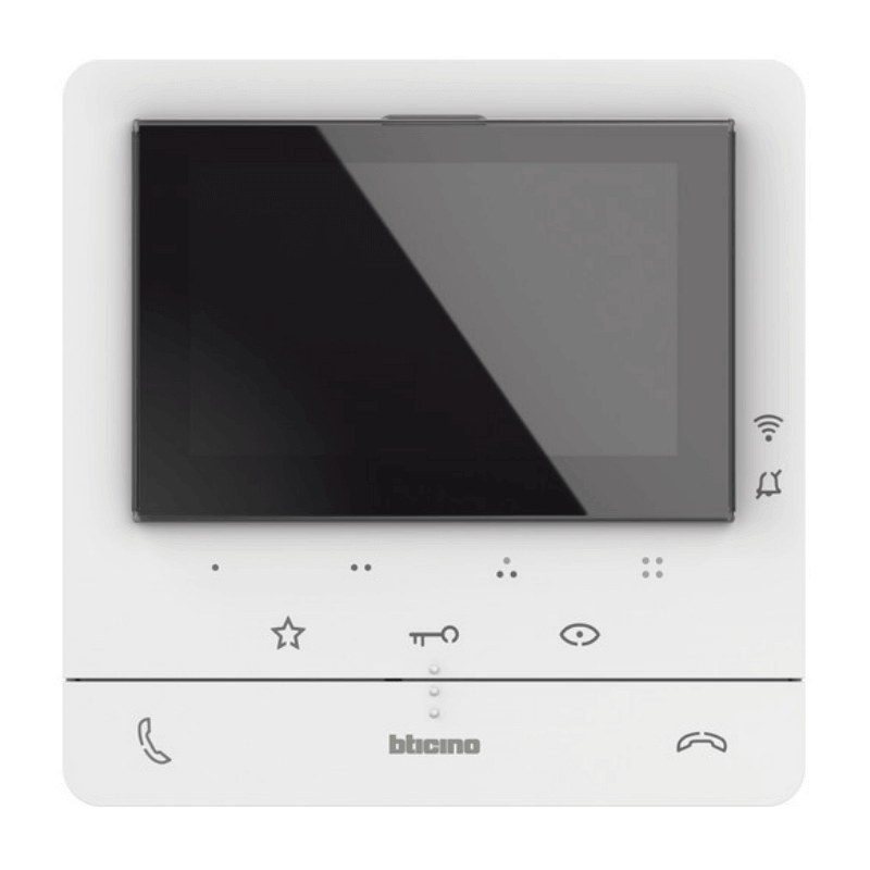 Legrand 344932 Classe 100 Video-Hausstation – für Hörgeräteträger, Handy-App, weiß